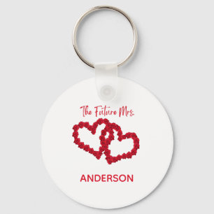 Personalisiertes Geschenk für die zukünftige Mrs. Schlüsselanhänger