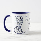 Personalisiertes Geschenk für einen Golfer Tasse (Links)