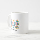 Personalisiertes Geschenk für einen Paraprofession Kaffeetasse (Vorderseite Links)