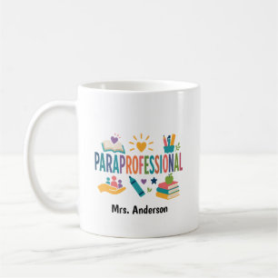Personalisiertes Geschenk für einen Paraprofession Kaffeetasse