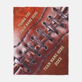 Personalisiertes Geschenk für Fußball-Zug, Decke