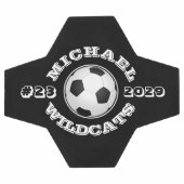Personalisiertes Geschenk für Fußballspieler Fußball (Flach)
