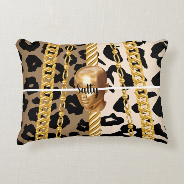 Personalisiertes Geschenk für Geburtstag, Braut, H Dekokissen (Vorderseite)