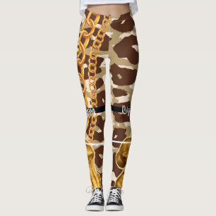 Personalisiertes Geschenk für Geburtstag, Braut, H Leggings