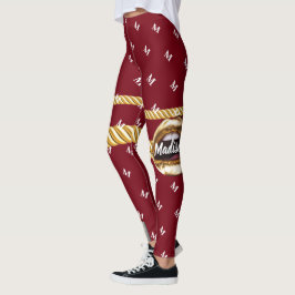 Personalisiertes Geschenk für Geburtstag, Braut, H Leggings