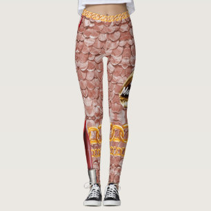 Personalisiertes Geschenk für Geburtstag, Braut, H Leggings