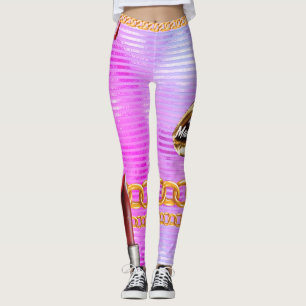 Personalisiertes Geschenk für Geburtstag, Braut, H Leggings