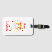 Personalisiertes Geschenk für Großmutter der Mutte Gepäckanhänger (Vorderseite (Horizontal))