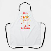 Personalisiertes Geschenk für Großmutter der Mutte Schürze (Vorderseite)