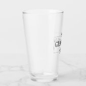 Personalisiertes Geschenk für Großmutter zum Gebur Glas (Rechts)