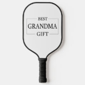 Personalisiertes Geschenk für Großmutter zum Gebur Pickleball Schläger (Vorderseite)