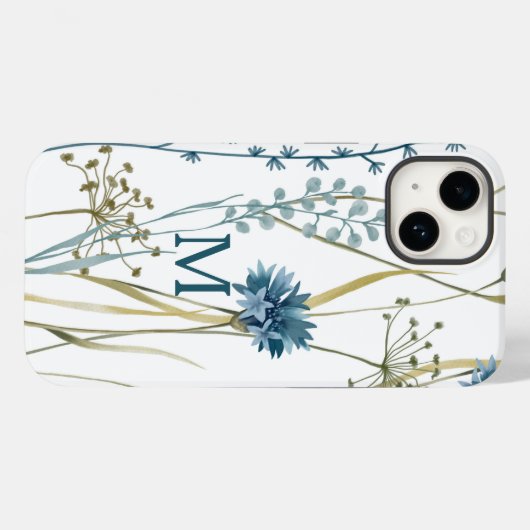 Personalisiertes Geschenk für ihr Monogramm Case-Mate iPhone Hülle (Rückseite (Horizontal))