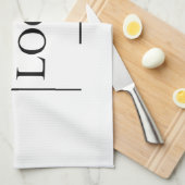 Personalisiertes Geschenk für ihre Mama Oma Bufalo Geschirrtuch (Viertel Falte)