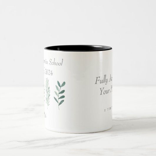 Personalisiertes Geschenk für JW Pionier Coffee Ta Zweifarbige Tasse (Mittel)