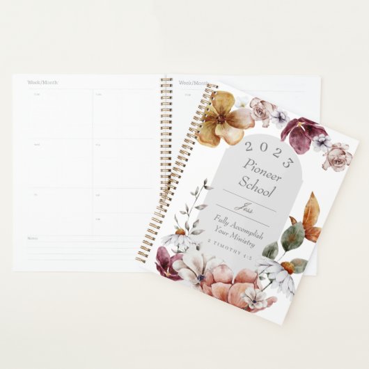 Personalisiertes Geschenk für JW Pionierplaner 202 Planer (Anzeige)