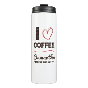 Personalisiertes Geschenk für Kaffeeliebhaber Thermosbecher