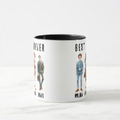 Personalisiertes Geschenk für Kollegen - Bestes Te Tasse (Zentrum)