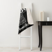 Personalisiertes Geschenk für Krankenschwestern un Sherpadecke (Beispiel)