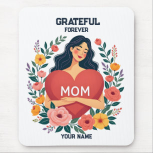 Personalisiertes Geschenk für Mama Benutzerdefin Mousepad