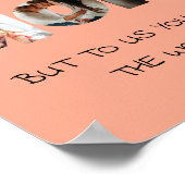 Personalisiertes Geschenk für MAMA FotoCollage Pri Poster (Ecke)