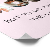 Personalisiertes Geschenk für MAMA FotoCollage Pri Poster (Ecke)