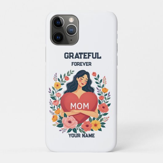 Personalisiertes Geschenk für Mama | Maßgeschneide Case-Mate iPhone Hülle (Rückseite)