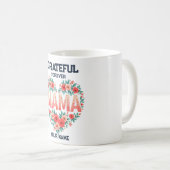 Personalisiertes Geschenk für Mama | Maßgeschneide Kaffeetasse (VorderseiteRechts)