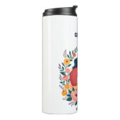 Personalisiertes Geschenk für Mama | Maßgeschneide Thermosbecher (Nach links gedreht)
