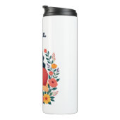 Personalisiertes Geschenk für Mama | Maßgeschneide Thermosbecher (Nach rechts gedreht)