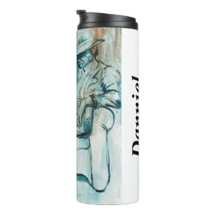 Personalisiertes Geschenk für Männer, Individuel Thermosbecher