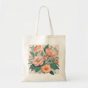 Personalisiertes Geschenk für Oma, Canvas-Oma-Tasc Tragetasche