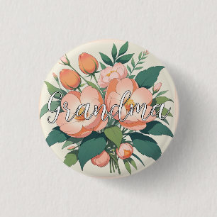 Personalisiertes Geschenk für Oma, Leinwand Oma Button