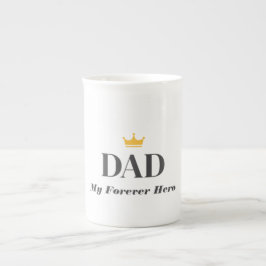 Personalisiertes Geschenk für Papa Porzellantasse