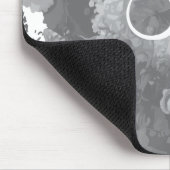 Personalisiertes Geschenk für Schwarz und Weiß Mousepad (Ecke)