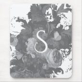 Personalisiertes Geschenk für Schwarz und Weiß Mousepad (Vorne)