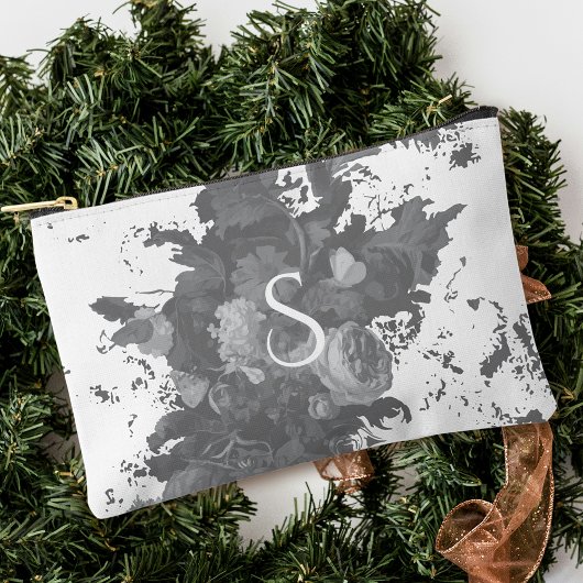 Personalisiertes Geschenk für Schwarz und Weiß Zubehörtasche