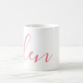 Personalisiertes Geschenk für Skriptnamen Benutzer Kaffeetasse (Mittel)