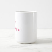 Personalisiertes Geschenk für Skriptnamen Benutzer Kaffeetasse (Mittel)