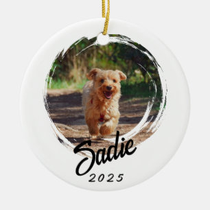 Personalisiertes Geschenk für Tierliebhaber - Benu Keramik Ornament