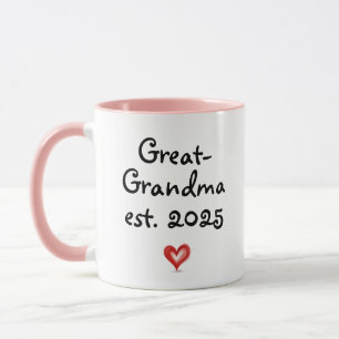 Personalisiertes Geschenk für Urgroßmutter, Persön Tasse