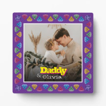 Personalisiertes Geschenk für Vater - Foto-Speiche