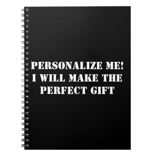 Personalisiertes Geschenk, Geschenk für sie, Notizblock (Vorderseite)