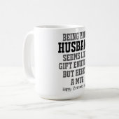 Personalisiertes Geschenk Kaffeetasse (Vorderseite Links)