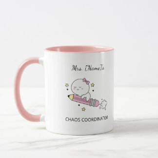 Personalisiertes Geschenk-Kombibecher für Erzieher Tasse