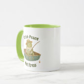 Personalisiertes Geschenk mit bearbeitbarem Text & Tasse (Vorderseite Links)
