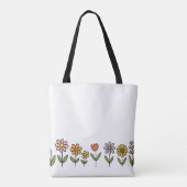 Personalisiertes Geschenk mit Biene und farbenfroh Tasche (Rückseite)