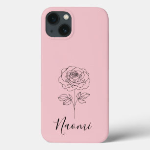 Personalisiertes Geschenk mit der Juni-Rose als Ge Case-Mate iPhone Hülle