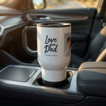 Personalisiertes Geschenk mit Foto für den Vater