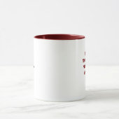 Personalisiertes Geschenk mit Wachstumsmentalität  Tasse (Zentrum)
