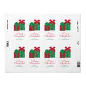 Personalisiertes Geschenk-Tag (Vorne)